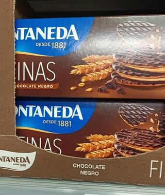 Digestive finas chocolate negro