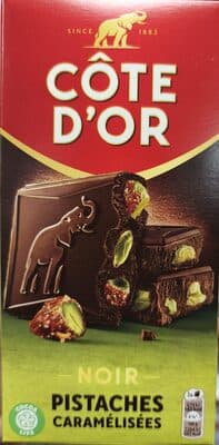 Noir Pistaches Caramélisées