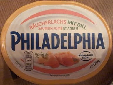 Philadelphia Räucherlachs mit Dill