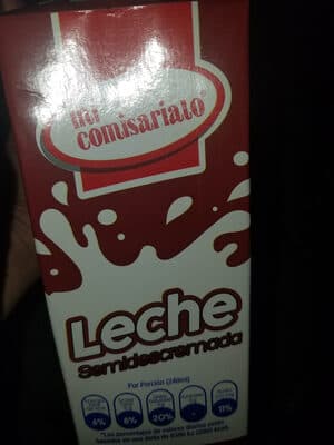 leche semidescremada