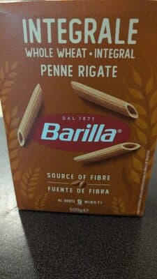 INTEGRALE WHOLE WHEAT PENNE RIGATE