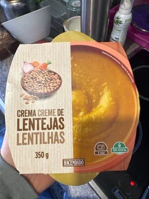 Crema de Lentejas