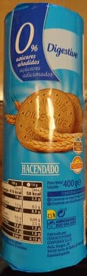 Galletas con edulcorantes 0% Digestive