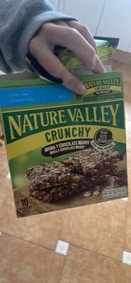 Crunchy avena y chocolate negro
