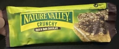 Crunchy Oats and Dark chocolate, 2 Barres de 21 g