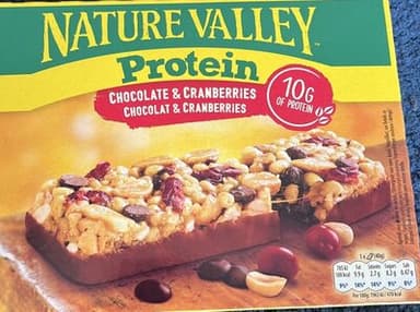 Protein Chocolate & Cranberries