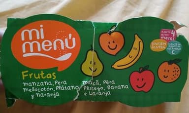 Potito frutas mi menu