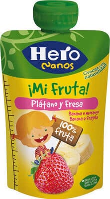 ¡mi fruta! plátano y fresa