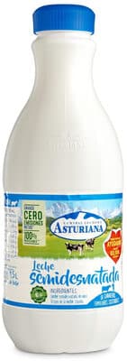 Leche semidesnatada