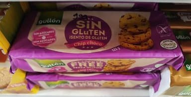 Cookies sin glúten sin azúcares añadidos