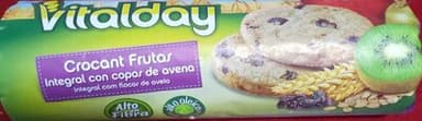Sandwich de avellana con avena y chips de chocolate Vitalday