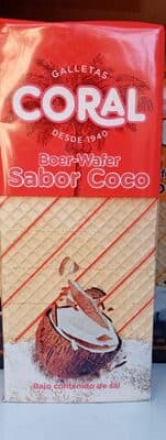 Galleta boer sabor coco