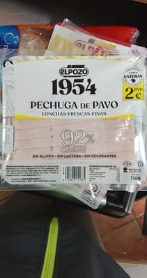 pechuga de pavo el pozo 1954