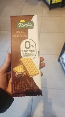 Wafers chocolate 0% azúcares