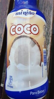 Yogurt para beber con Coco
