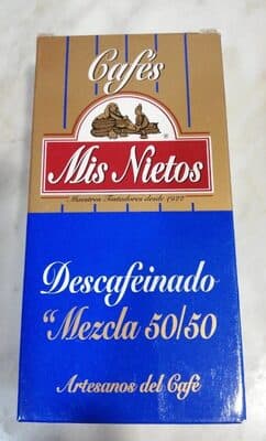 Café descafeinado mezcla