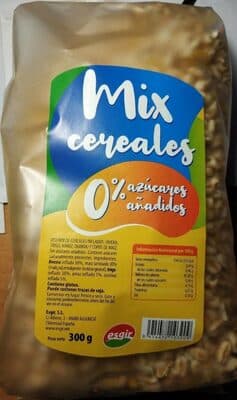 Mix cereales 0% azúcares añadidos