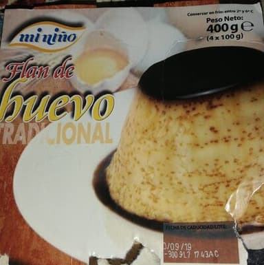 Flan de huevo