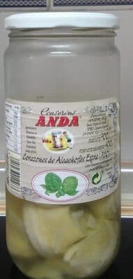 Corazones de alcachofa extra