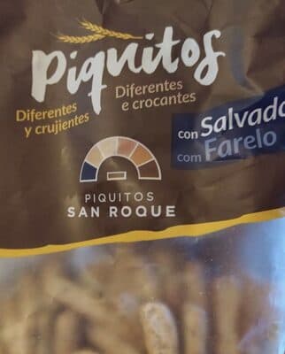 Piquitos con salvado