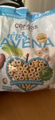 Aros avena crujientes