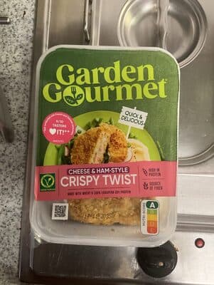 Cheese & ham-style Crispy Twist