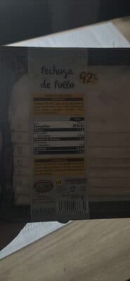 Pechuga de Pollo 92%