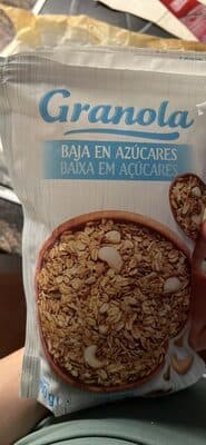 Granola baja en azúcares