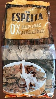 Copos de trigo espelta integral 0%