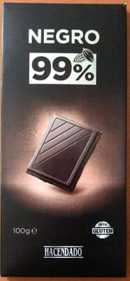 Chocolate negro 99% cacao