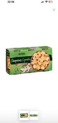 Champiñones laminados en conserva