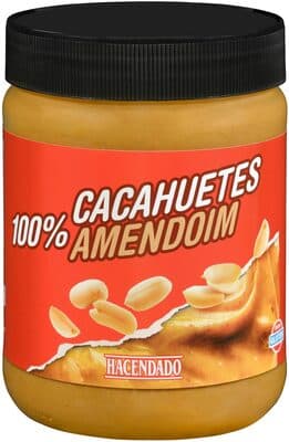 Crema de cacahuetes 100%