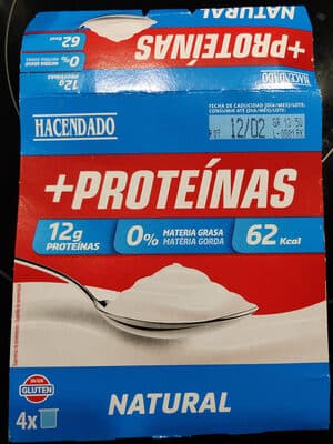 Yogur Proteínas Natural 0%