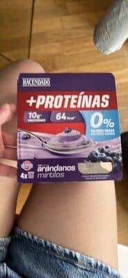 Yogur Proteínas Arándanos 0%