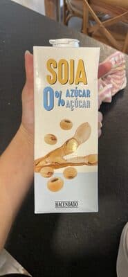 Bebida de soja 0% azúcares