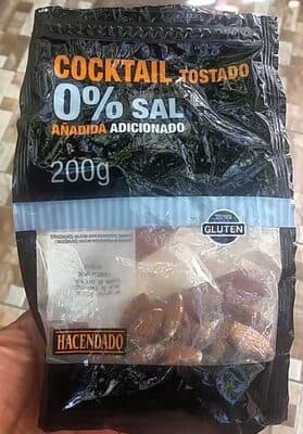 Cocktail Tostado 0% Sal Añadida