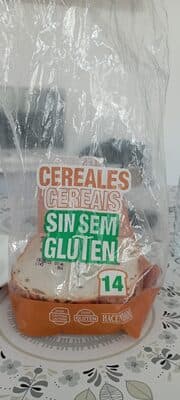 Pan de molde cereales sin gluten