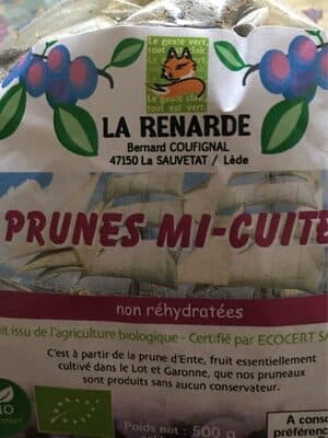 Prunes mi cuite