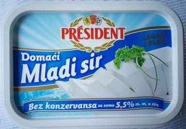Domaći mladi sir