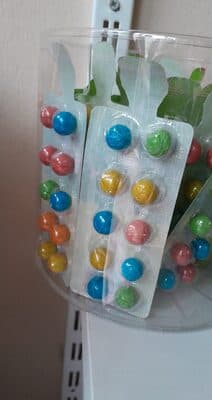 ballgum blister sakız