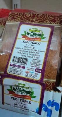 BEREKET YEDİ TÜRLÜ 40GR