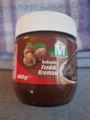 Kakaolu findik cremali