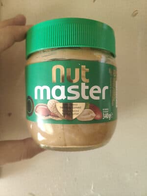 Nut Master Şeker İlavesiz Yer Fıstığı Ezmesi
