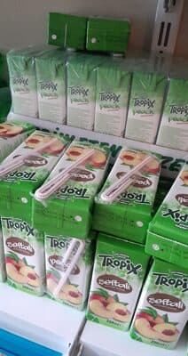 tropix şeftali meyvesuyu