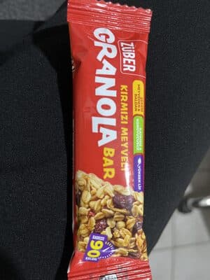 Granola Bar Kırmızı Meyve