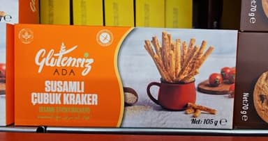 Susamli cubuk kraker
