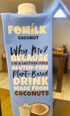 Fomilk coconut milk