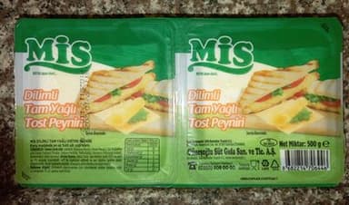 Tam Yağlı Tost Peyniri
