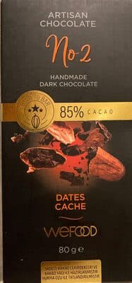 Hurma Özlü %85 Bitter Çikolata