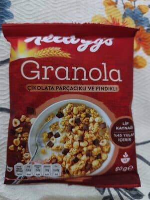 Çikolata Parçacıklı ve Fındıklı